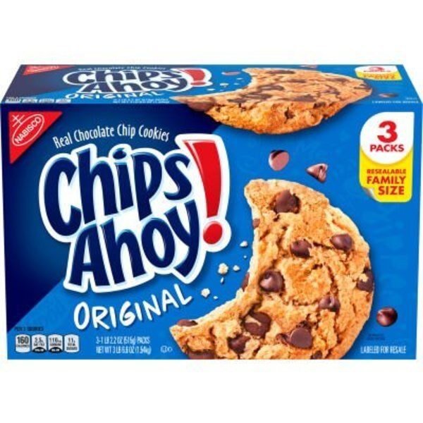 Nabisco Chips Ahoy Cookies, 3.4 lb, Green Rabbit Holdings, Mfr#: 22000425